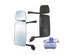 MIRROR LHS COMPLETE FOR SCANIA 1982 - 1996