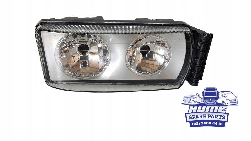 HEADLIGHT (SILVER REFLECTOR) RHS FOR IVECO STRALIS EUROCARGO 2002 - 2016. Main image