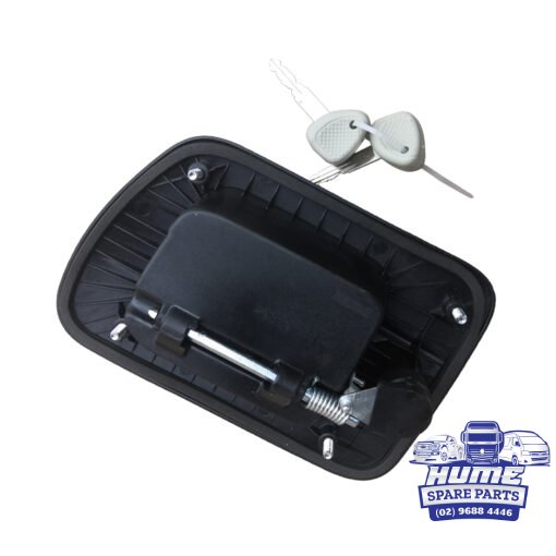 DOOR HANDLE OUTER WITH BARREL AND KEYS LHS FOR IVECO STARLIS 2001 - ON Secondary image