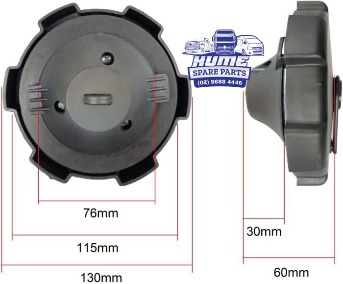 FUEL TANK CAP FOR MERCEDES ACTORS, ATEGO, AXOR & ECONIC.