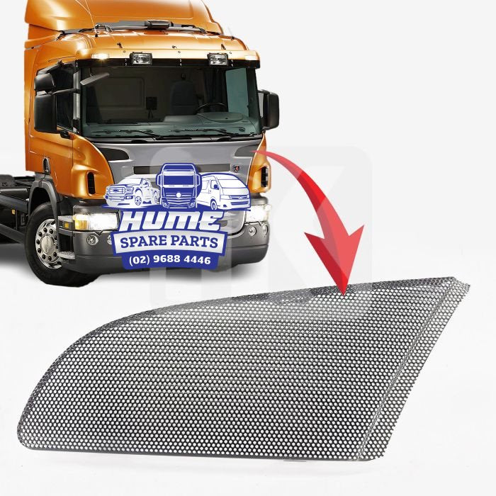 GRILLE UPPER SIDE MASH INSERT RHS FOR SCANIA P/G/R 2006 - 2010. Secondary image