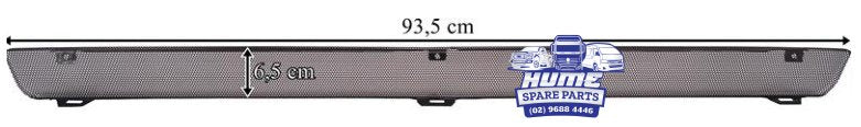 GRILLE MIDDLE - MESH FOR SCANIA R - CAB 2006 - 2017