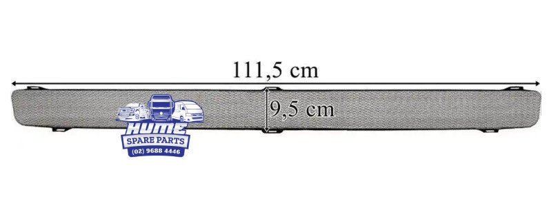 GRILLE UPPER - LOWER  MESH INSERT FOR SCANIA R CAB 2006 - 2010.
