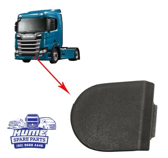 FRONT BUMPER CENTRE HOLE COVER RHS FOR SCANIA 2017 - ON. Secondary image