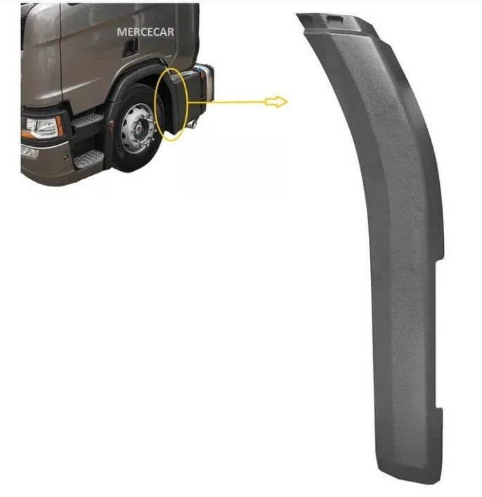 MUDGUARD EXTENSION RHS REAR, FOR SCANIA 2017 - ON. Secondary image