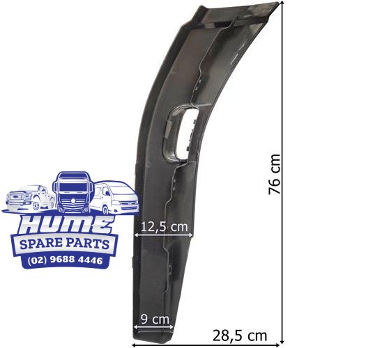 MUDGUARD EXTENSION LHS FRONT, FOR SCANIA 2017 - ON. Secondary image