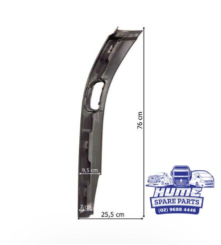 MUDGUARD EXTENSION LHS FRONT, FOR SCANIA 2017 - ON. Secondary image