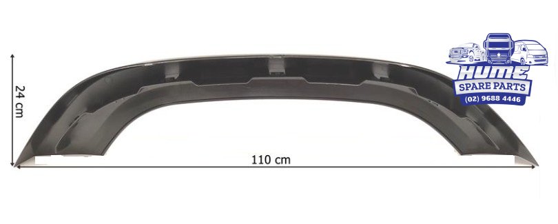 MUDGUARD EXTENSION UPPER, RHS MIDDLE OUTER, FRONT FOR SCANIA 2017 - ON. Secondary image