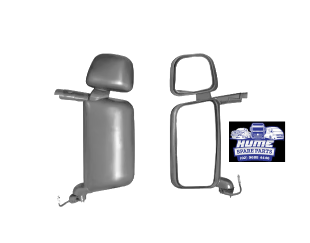 DOOR MIRROR ASSEMBLY LHS FOR SCANIA  SERIES 4, 1997 - 2017 Main image